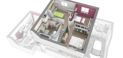 Terrain et maison à Saint-Just-Chaleyssin en Isère (38) de 120 m² à vendre au prix de 507869€ - 3