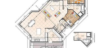 Terrain et maison à Cernusson en Maine-et-Loire (49) de 120 m² à vendre au prix de 283000€ - 4