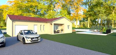 Terrain et maison à Saint-Cyr-sur-Menthon en Ain (01) de 100 m² à vendre au prix de 254800€ - 3