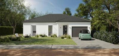 Terrain et maison à Bucey-lès-Gy en Haute-Saône (70) de 91 m² à vendre au prix de 227033€ - 1