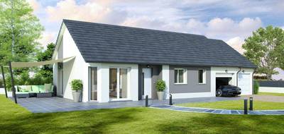 Terrain et maison à Santans en Jura (39) de 91 m² à vendre au prix de 171570€ - 1