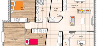 Terrain et maison à Jarzé Villages en Maine-et-Loire (49) de 120 m² à vendre au prix de 326200€ - 4