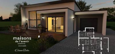 Terrain et maison à Vern-sur-Seiche en Ille-et-Vilaine (35) de 110 m² à vendre au prix de 377000€ - 3