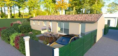 Terrain et maison à Rouffiac-Tolosan en Haute-Garonne (31) de 73 m² à vendre au prix de 299900€ - 2