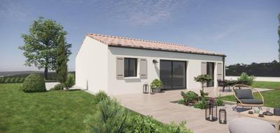 Terrain et maison à Port-d'Envaux en Charente-Maritime (17) de 90 m² à vendre au prix de 195690€ - 1