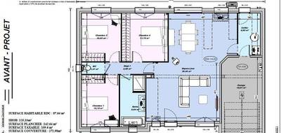 Terrain et maison à Lassay-les-Châteaux en Mayenne (53) de 87 m² à vendre au prix de 231400€ - 4