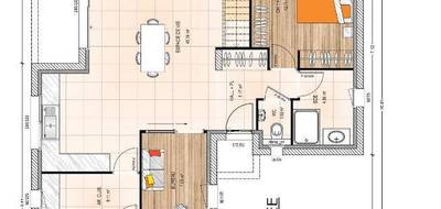 Terrain et maison à Saumur en Maine-et-Loire (49) de 120 m² à vendre au prix de 328700€ - 4