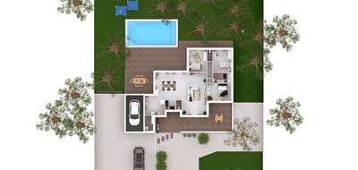 Terrain et maison à Camblanes-et-Meynac en Gironde (33) de 108 m² à vendre au prix de 400000€ - 2