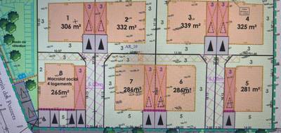 Terrain à Villeveyrac en Hérault (34) de 339 m² à vendre au prix de 149000€ - 2