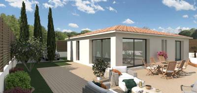 Terrain et maison à Méounes-lès-Montrieux en Var (83) de 95 m² à vendre au prix de 395000€ - 2