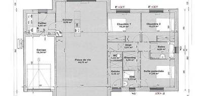 Terrain et maison à Conie-Molitard en Eure-et-Loir (28) de 112 m² à vendre au prix de 315000€ - 3