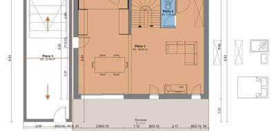 Terrain et maison à Mondragon en Vaucluse (84) de 93 m² à vendre au prix de 272656€ - 4