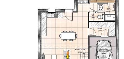 Terrain et maison à Vernantes en Maine-et-Loire (49) de 90 m² à vendre au prix de 214500€ - 4