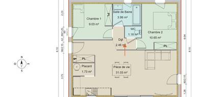 Terrain et maison à Ancelle en Hautes-Alpes (05) de 50 m² à vendre au prix de 208900€ - 4