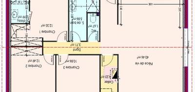 Terrain et maison à Montussan en Gironde (33) de 97 m² à vendre au prix de 278790€ - 2