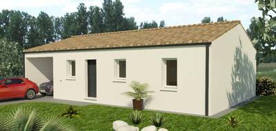 Terrain et maison à Cherves-Richemont en Charente (16) de 70 m² à vendre au prix de 165890€ - 2