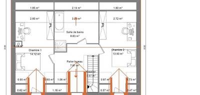 Terrain et maison à Saint-Martin-aux-Chartrains en Calvados (14) de 110 m² à vendre au prix de 422000€ - 2