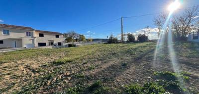 Terrain à Fabrègues en Hérault (34) de 300 m² à vendre au prix de 190000€ - 1