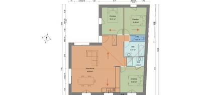 Terrain et maison à Saint-Aignan-Grandlieu en Loire-Atlantique (44) de 86 m² à vendre au prix de 310000€ - 4