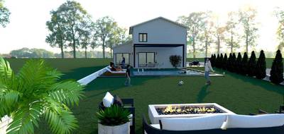 Terrain et maison à Parcieux en Ain (01) de 107 m² à vendre au prix de 390000€ - 3