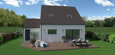 Terrain et maison à Saint-Hippolyte en Indre-et-Loire (37) de 90 m² à vendre au prix de 179500€ - 2