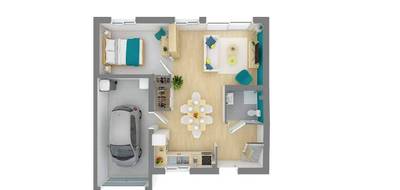 Terrain et maison à Gouex en Vienne (86) de 95 m² à vendre au prix de 165589€ - 3