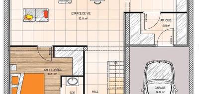 Terrain et maison à Mazé-Milon en Maine-et-Loire (49) de 135 m² à vendre au prix de 373000€ - 4