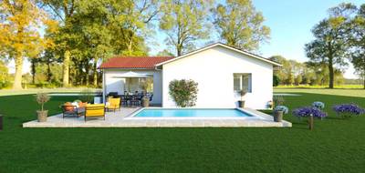 Terrain et maison à Andrézieux-Bouthéon en Loire (42) de 90 m² à vendre au prix de 239000€ - 3