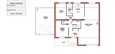 Terrain et maison à Le Perreux-sur-Marne en Val-de-Marne (94) de 190 m² à vendre au prix de 1340000€ - 4