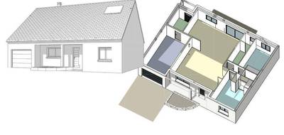 Terrain et maison à Écommoy en Sarthe (72) de 104 m² à vendre au prix de 289000€ - 4