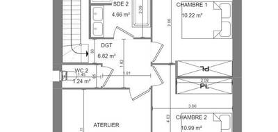 Terrain et maison à Saint-Martin-des-Noyers en Vendée (85) de 165 m² à vendre au prix de 415000€ - 4