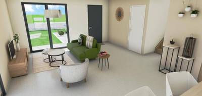Terrain et maison à Villars-les-Dombes en Ain (01) de 112 m² à vendre au prix de 373344€ - 3
