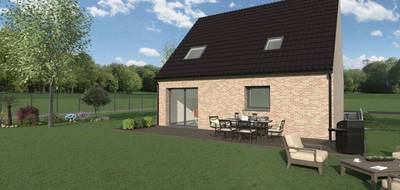 Terrain et maison à Steenwerck en Nord (59) de 100 m² à vendre au prix de 299000€ - 2