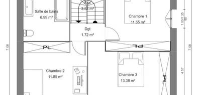 Terrain et maison à Marseille 16 en Bouches-du-Rhône (13) de 90 m² à vendre au prix de 540000€ - 3