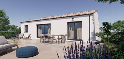 Terrain et maison à Barbezieux-Saint-Hilaire en Charente (16) de 100 m² à vendre au prix de 218500€ - 2