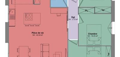 Terrain et maison à Lagorce en Ardèche (07) de 88 m² à vendre au prix de 209850€ - 4