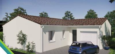 Terrain et maison à Saint-Sulpice-de-Cognac en Charente (16) de 90 m² à vendre au prix de 234800€ - 2