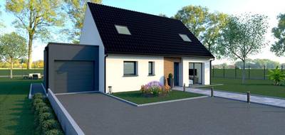 Terrain et maison à Avelin en Nord (59) de 115 m² à vendre au prix de 383000€ - 1