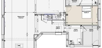 Terrain et maison à Saint-Pierre-d'Entremont en Orne (61) de 154 m² à vendre au prix de 308333€ - 4