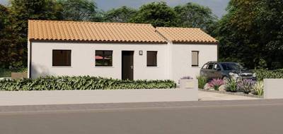 Terrain et maison à Commequiers en Vendée (85) de 70 m² à vendre au prix de 204900€ - 2