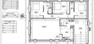 Terrain et maison à Roullet-Saint-Estèphe en Charente (16) de 90 m² à vendre au prix de 215000€ - 4