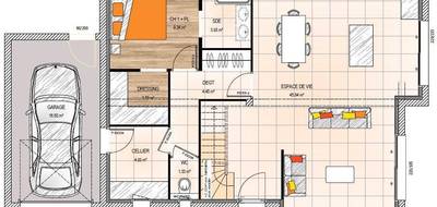 Terrain et maison à Morannes sur Sarthe-Daumeray en Maine-et-Loire (49) de 112 m² à vendre au prix de 292000€ - 4