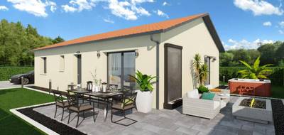 Terrain et maison à Châtillon-la-Palud en Ain (01) de 90 m² à vendre au prix de 280000€ - 2
