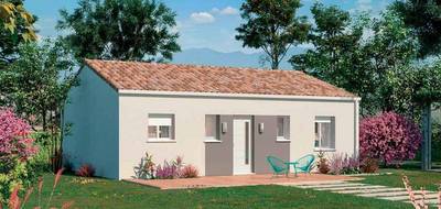 Terrain et maison à Saint-Geours-de-Maremne en Landes (40) de 69 m² à vendre au prix de 322200€ - 1