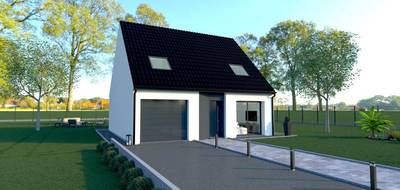 Terrain et maison à Oignies en Pas-de-Calais (62) de 90 m² à vendre au prix de 221000€ - 1