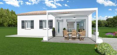 Terrain et maison à Granges-les-Beaumont en Drôme (26) de 83 m² à vendre au prix de 220303€ - 1