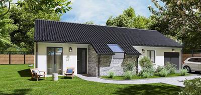 Terrain et maison à Dampierre-sur-Moivre en Marne (51) de 107 m² à vendre au prix de 224593€ - 1