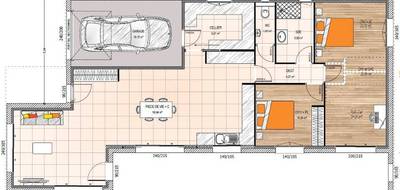 Terrain et maison à Cholet en Maine-et-Loire (49) de 102 m² à vendre au prix de 281000€ - 4