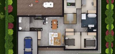 Terrain et maison à Brécy en Cher (18) de 117 m² à vendre au prix de 228990€ - 4