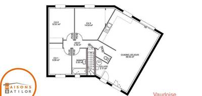 Terrain et maison à Chapelle-Voland en Jura (39) de 93 m² à vendre au prix de 173260€ - 4